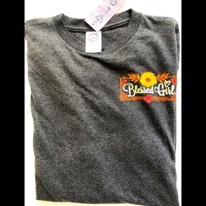 Long Sleeve T-shirt New Blessed Girl